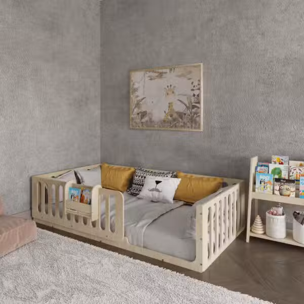 montessori-floor-bed-with-birch-plywood (2) - 2