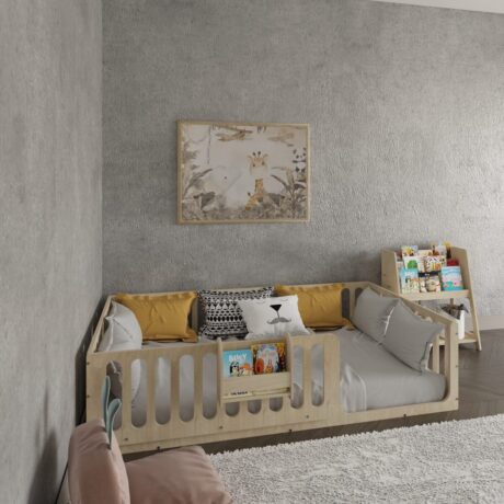 montessori-floor-bed-with-birch-plywood (3) - 3