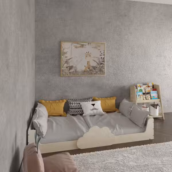 montessori-bed for toddler – cloud figured (4) - 3