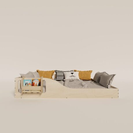 montessori bed with bookshelf (1) - 4