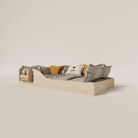 montessori bed with bookshelf (3) - 6