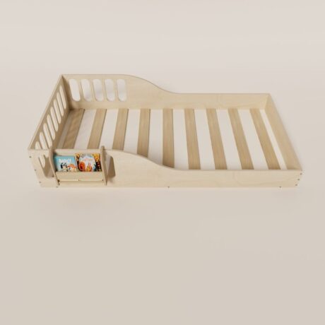montessori bed with bookshelf (4) - 7