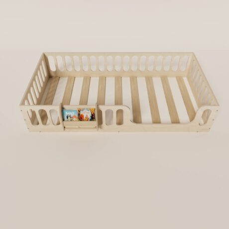 montessori floor bed with rails (4) - 7