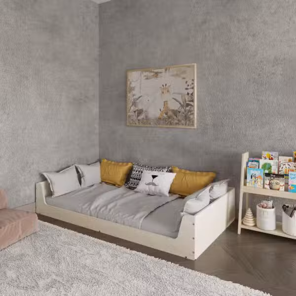 Toddler Floor Bed Peacebed - 1