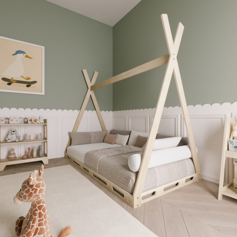 Montessori Toddler Floor – Tent Style