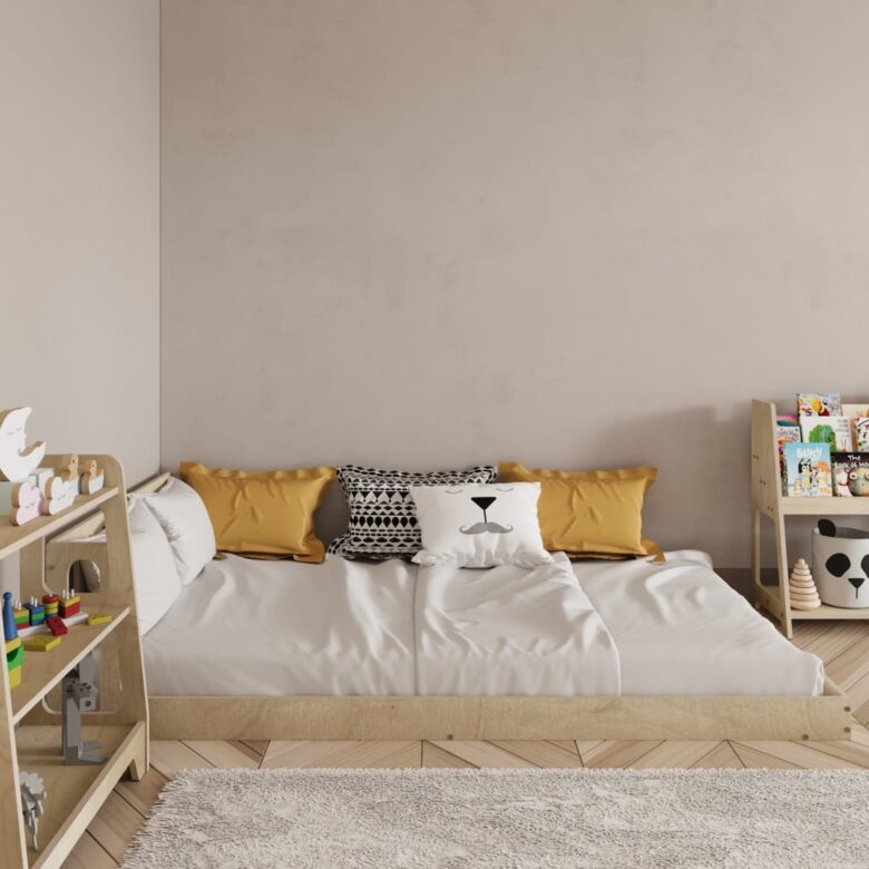 Montessori Toddler Floor Bed Frame