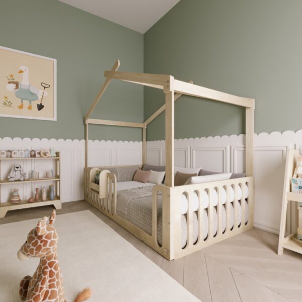 montessori house bed (2) - 0